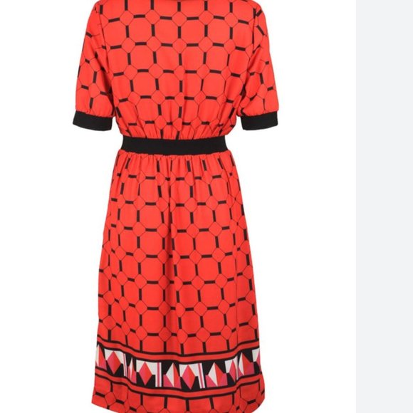 Ted Baker Valent Zip Front Detail Step Hem Dress size 1 nwt - Picture 9 of 12